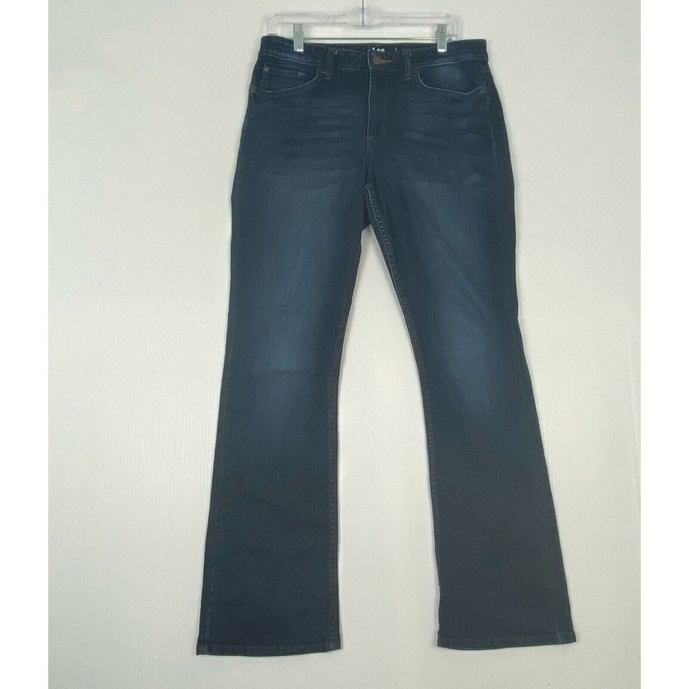 Lee Riders Women's Stretch Denim Jeans Pants Size 12M bottom width cotton Cotton